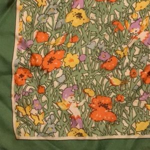 Vintage silk scarf
